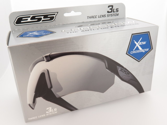 ESS CROSSBOW 3LS クロスボウ スペアレンズ付(3枚)セット