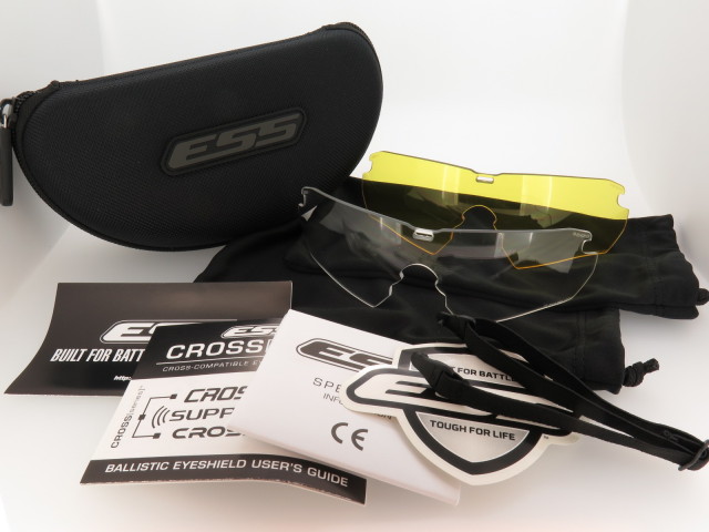 ESS CROSSBOW 3LS クロスボウ スペアレンズ付(3枚)セット
