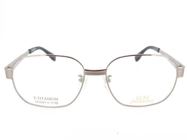 Ggentleman ジェントルマン 大きな紳士用メガネ フルリム FF1029 LGR