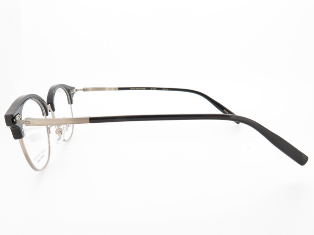 BAUSCH&LOMB ヴィンテージ 眼鏡フレーム レザー巻 ボストン型 難アリ  