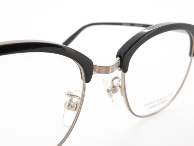 NOVA ノバ クラシック ボストン型 ブロー チタン メガネフレーム H5020