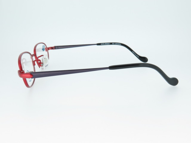 キッズ チタンフレーム 日本製 めがね委員長 MI-1003 Col.2 ロックレッド