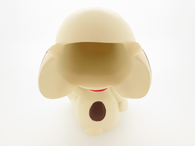 Snoopy スヌーピー メガネスタンド セピア色 ポリレジン素材 インテリア雑貨