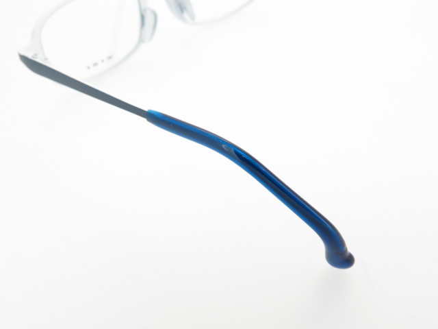 KOKI Kids 子供用 メガネフレーム チタン J61 #15 ブルー/ホワイト 