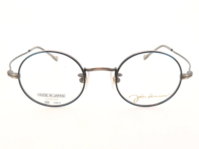 John Lennon ジョンレノン メガネ 日本製 ラウンド型 メタル JL1079 Col.4