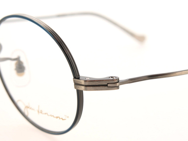 John Lennon ジョンレノン メガネ 日本製 ラウンド型 メタル JL1079 Col.4