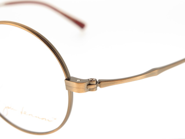 John Lennon ジョンレノン メガネ 日本製 ラウンド型 メタル JL1085 Col.3