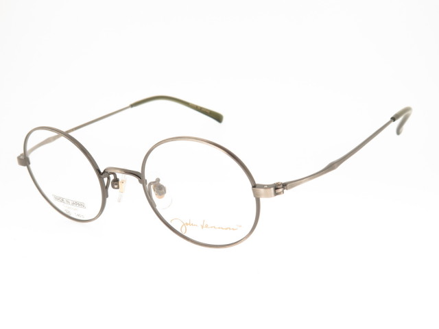 John Lennon ジョンレノン メガネ 日本製 ラウンド型 メタル JL1085 Col.4