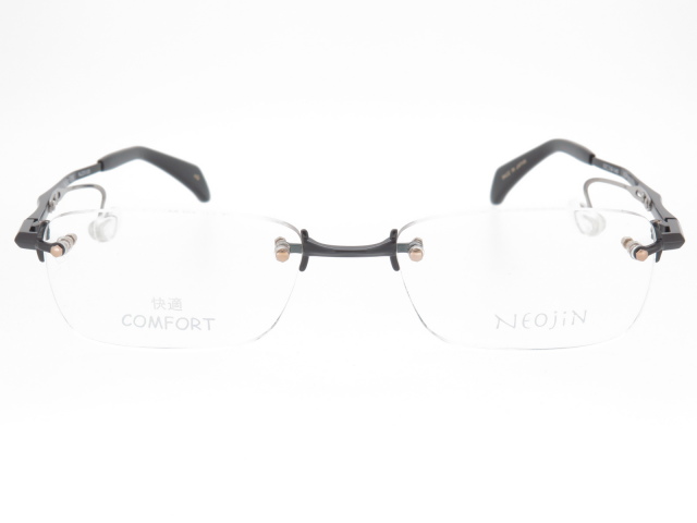 NEOJIN ネオジン メガネ   NJ2318   ネイビー ユニセックス / 240001191343 楽天市場】ネオジン NEOJIN nj2318 c.20 nj8 シルバー 鼻パッドなし
