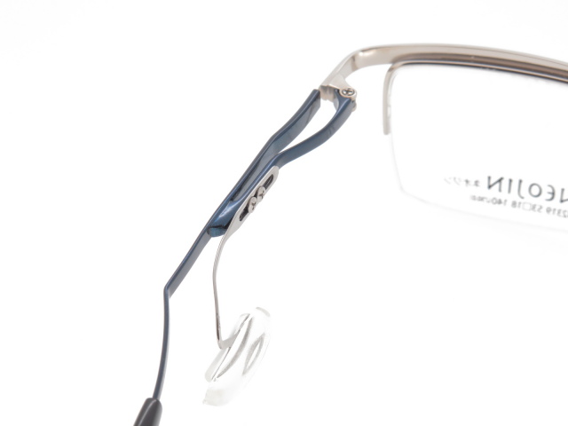鼻パットのないメガネ NEOJIN ネオジン メンズ チタンフレーム NJ2319 40 