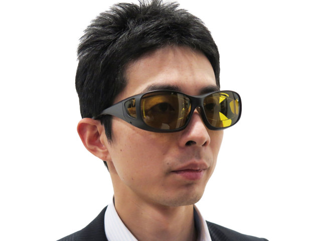 オーバーグラス サングラス CCP400 Viewnal by STG Type-M 大きめ