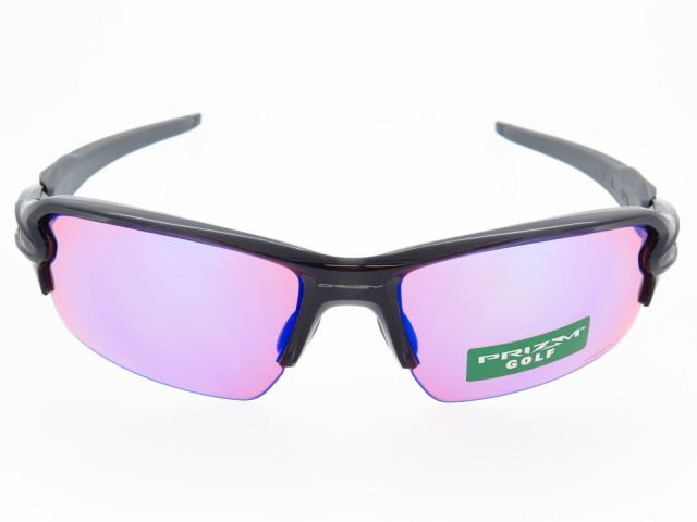 Flak® 2.0 (Low Bridge Fit) Prizm Golf Lenses, Polished Black