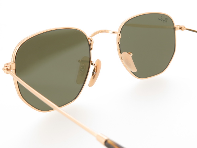 Ray-Ban レイバン ブランドサングラス ヘキサゴン フラットレンズ