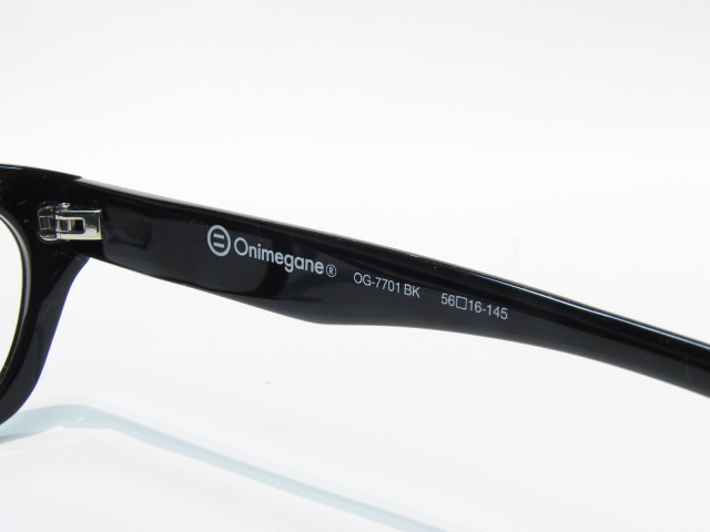 Onimegane おにめがね OG7701 BK/ブラック