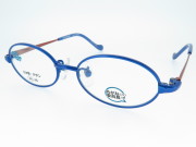 キッズ チタンフレーム 日本製 めがね委員長 MI1001 Col.3 ヒーローブルー