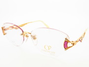 金無垢 K18 ゴールド クレサンベール ダイヤ ルビー 縁なし スリーポイント CV102