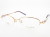金無垢 K18PG ピンクゴールド JAPiKA GOLD レディース ハーフリム JG1052