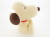 SNOOPY スヌーピー メガネスタンド セピア色 ポリレジン素材 インテリア雑貨