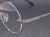 闇金 ウシジマ君風 大きな縁なし丸メガネ