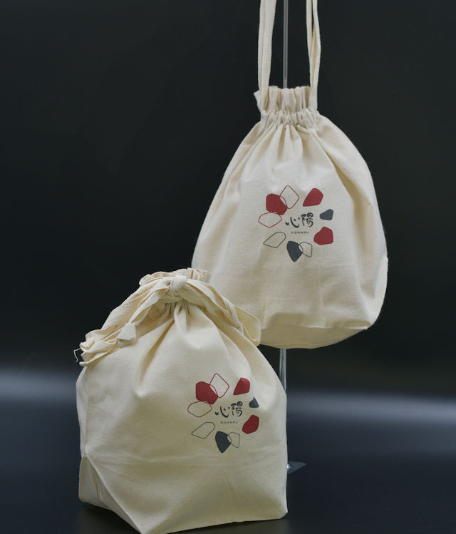心陽オリジナル巾着マロントート