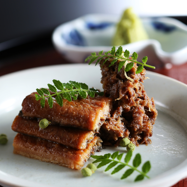 うなぎと牛肉しぐれ茶漬2