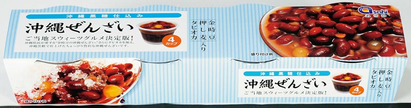 沖縄ぜんざい（4カップ入り）