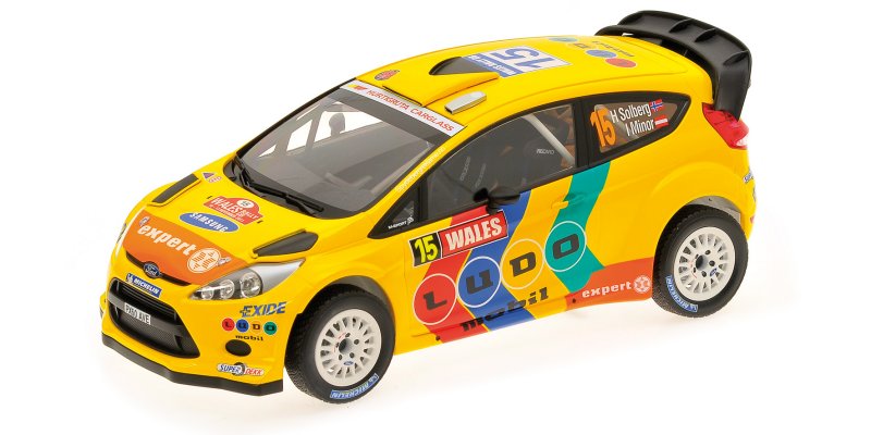 【特価商品】 ・ミニチャンプス 1/18 フォード フィエスタRS WRC 2011 GB #15 Solberg/Minor