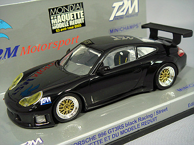 ・【T2M特注】 ミニチャンプス 1/43 ポルシェ 911 GT3-RS ブラック パリサロン ・【T2M特注】 ミニチャンプス 1/43 ポルシェ 911 GT3-RS ブラック パリサロン