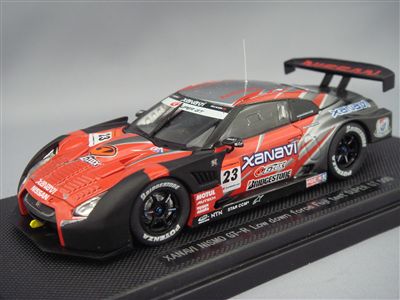 【特価商品】 エブロ 1/43 ザナヴィ ニスモ GT-R ローダウンフォース 富士 テストカー スーパーGT500 2008 #23