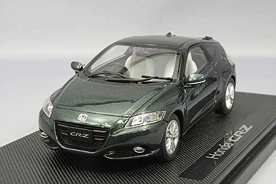エブロ 1/43 ホンダ CR-Z ガングレー