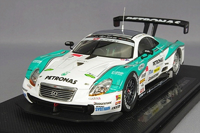 エブロ 1/43 ペトロナス トムス SC430 2010 スーパーGT500 #1 脇阪寿一/アンドレ.ロッテラー