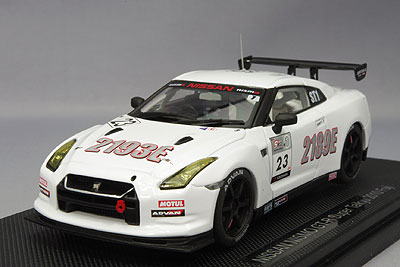 エブロ 1/43 日産 ニスモ GT-R R35 スーパー耐久 2010 富士 #23 影山正美/田中哲也