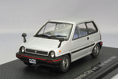 エブロ 1/43 ホンダ シティ 1981 アロイホイール シルバー