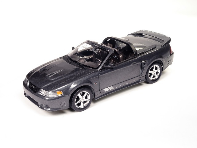 アメリカンマッスル 1/18 2003 マスタング サリーン S281 SC スピードスター ダークシャドーグレー  スティーブ・サリーン サイン付 限定252台