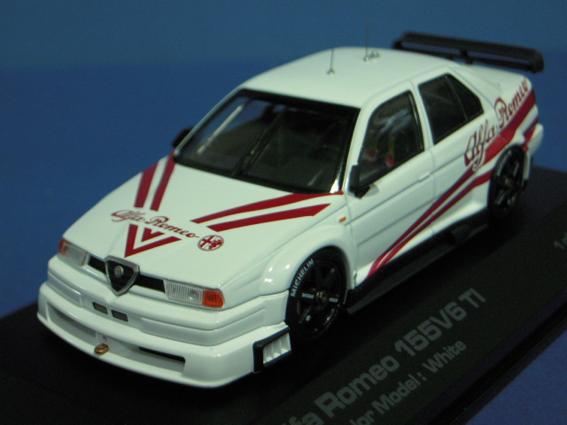 ・【特価商品】 hpi1/43 アルファロメオ 155V6 TI プレーンカラー ホワイト