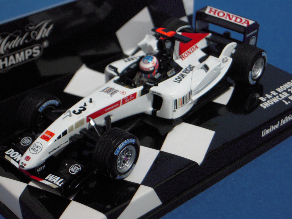 ・ミニチャンプス 1/43 BAR ホンダ 007 2005 ショーカー J.バトン