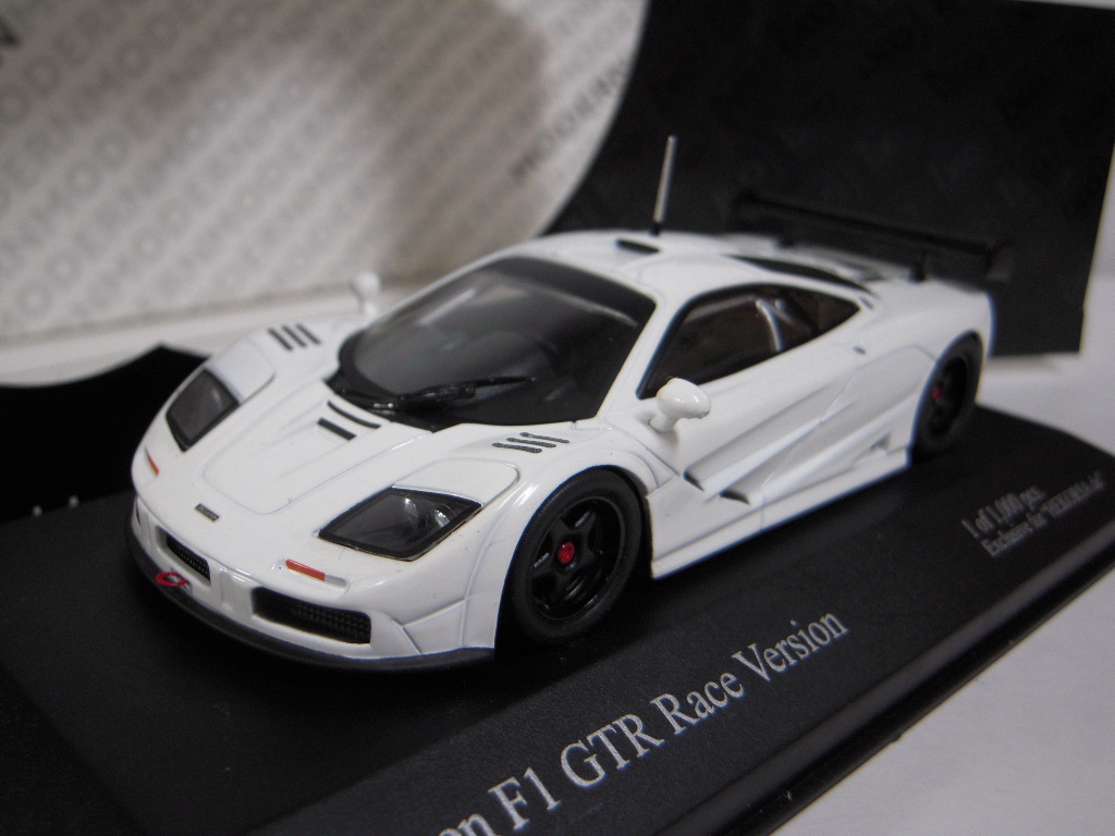 ・イクソHEKORSA 1/43 マクラーレンF1GTR レースVer 白