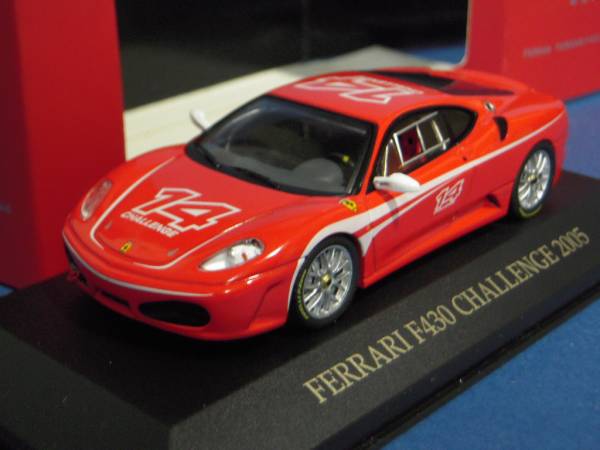 イクソ 1/43 フェラーリ F430 チャレンジ 2005レッド