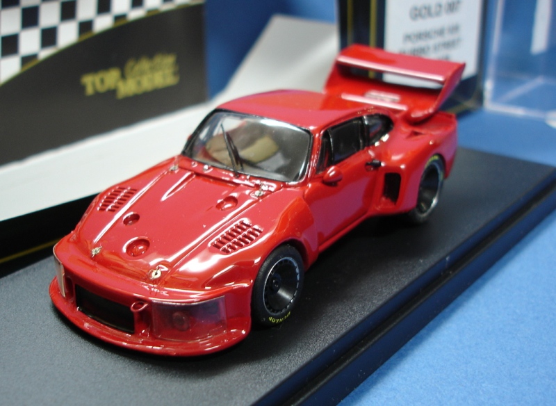 ・TOPMODEL 1/43 ポルシェ935ターボ 1978 ストリート レッド
