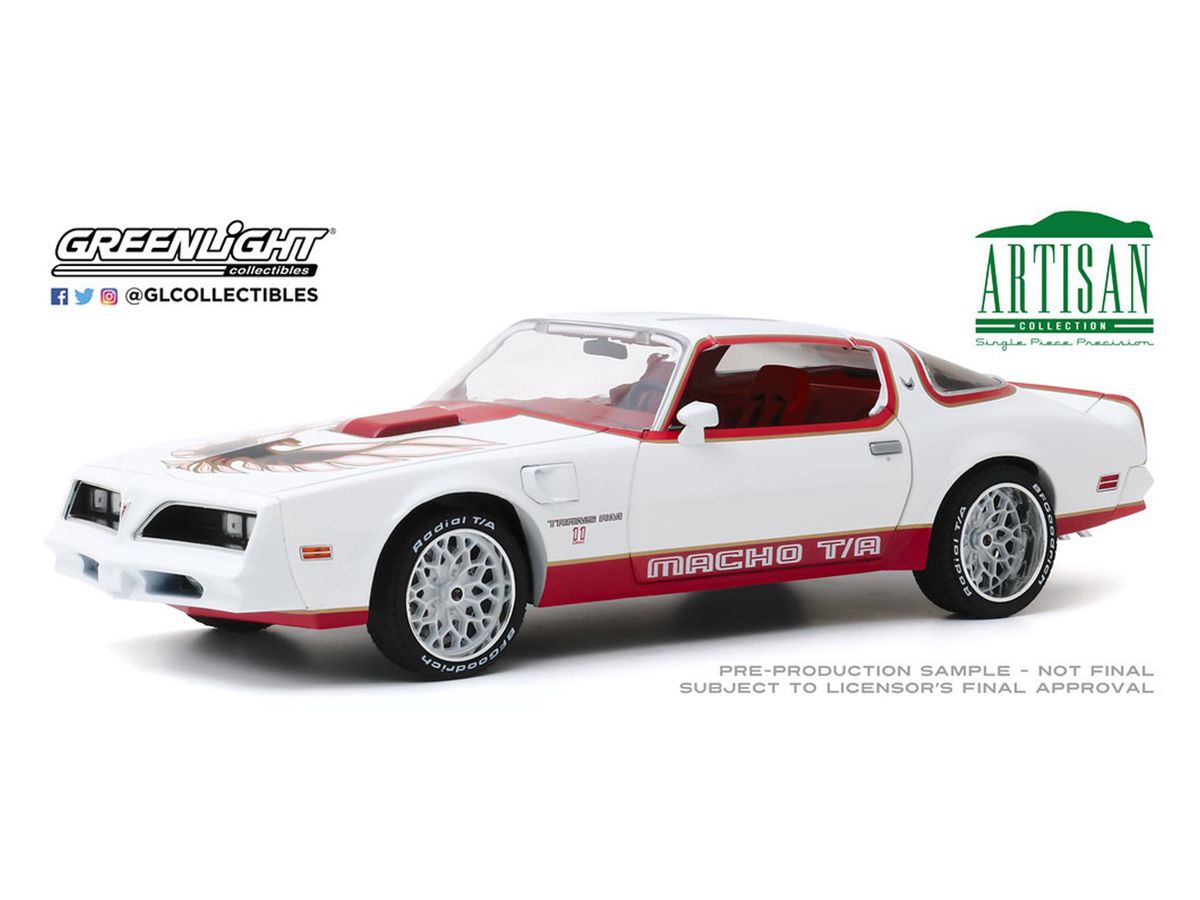 グリーンライト 118 1978 ポンティアック ファイヤーバード Macho Trans Am #11 of 204 by Mecham Design ホワイトレッド