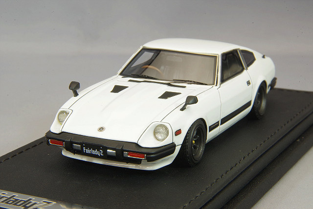 イグニッションモデル 1/43 日産 フェアレディ Z (S130) ホワイト/RSワタナベ15インチ(ガンメタリック)