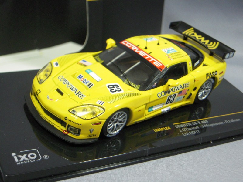 ・イクソ1/43 コルベット Ｃ6-R ＃63 ルマン2007