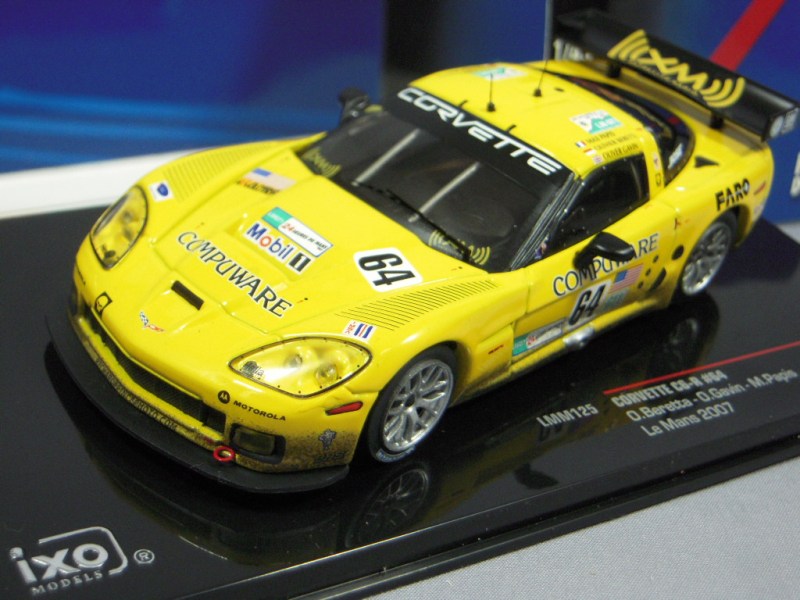 ・イクソ1/43 コルベット Ｃ6-R ＃64 ルマン2007