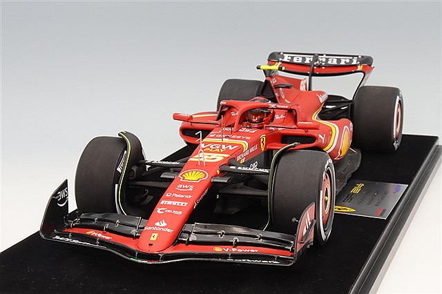 ルックスマート 1/18 スクーデリア フェラーリ SF-24 2024 オーストラリアGP ウィナー #55 C.サインツ