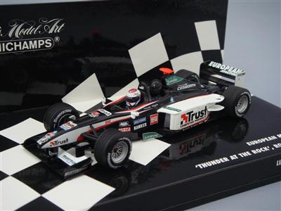 ・ミニチャンプス 1/43 ヨーロピアン ミナルディ F1X2 2003 ロッキンハム "THUNDER AT THE ROCK"J.フェルスタッペン