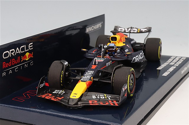 ミニチャンプス 1/43 オラクル レッドブルレーシング RB20 2024 F1 ラスベガスGP #1 M.フェルスタッペン ワールドチャンピオン