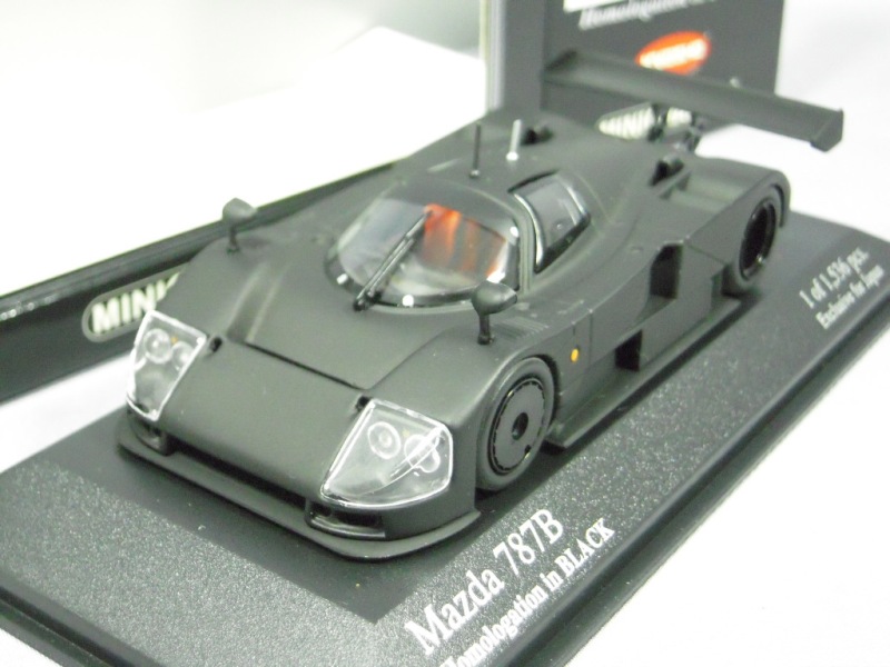 ・ミニチャンプス 1/43 マツダ 787B ホモロゲーションブラック