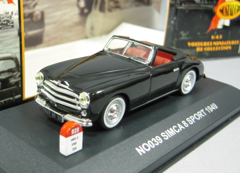 ・イクソノスタルジー 1/43 シムカ 8スポーツ 1949