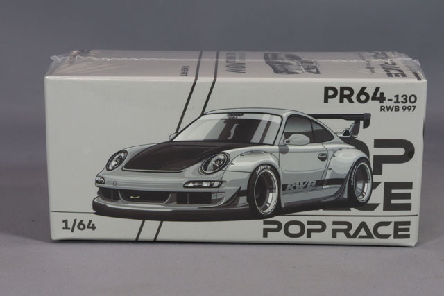 POP RACE 1/64 RWB 997 シルバー