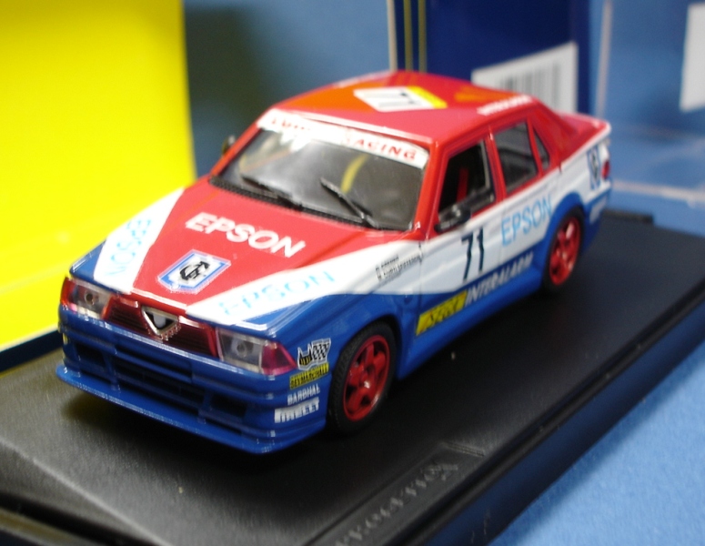 ・プロジェットK 1/43 アルファロメオ 75EVO スパ87 ＃71